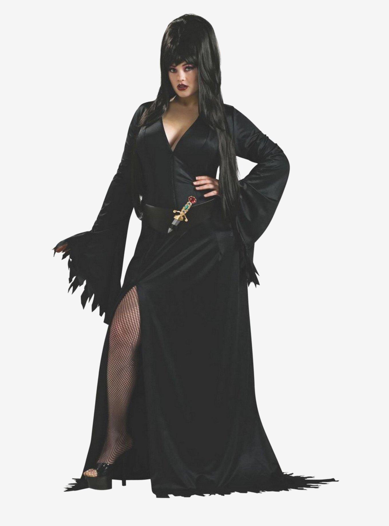 Plus Size Elvira Costume, , hi-res