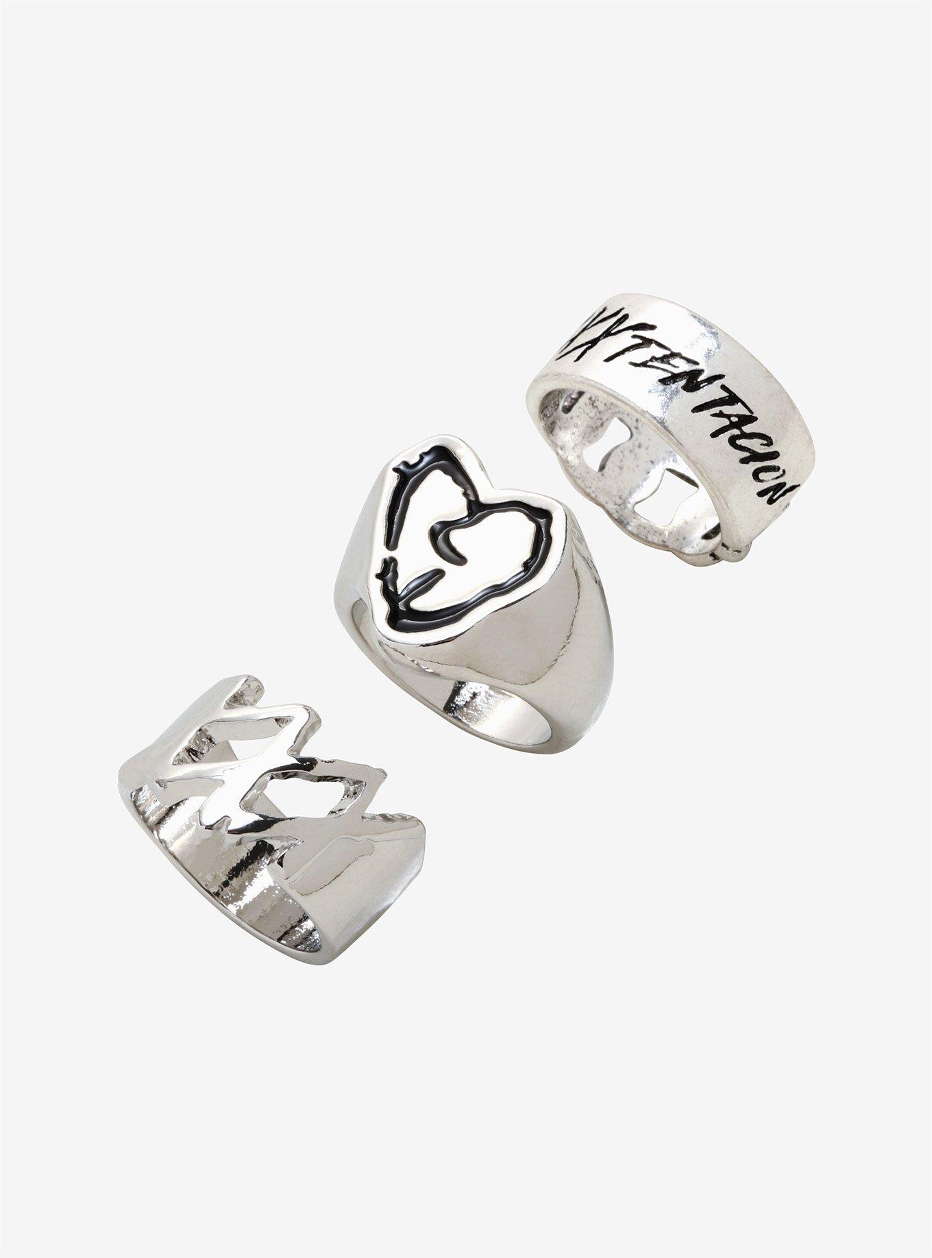 XXXtentacion Logo Ring Set, , hi-res