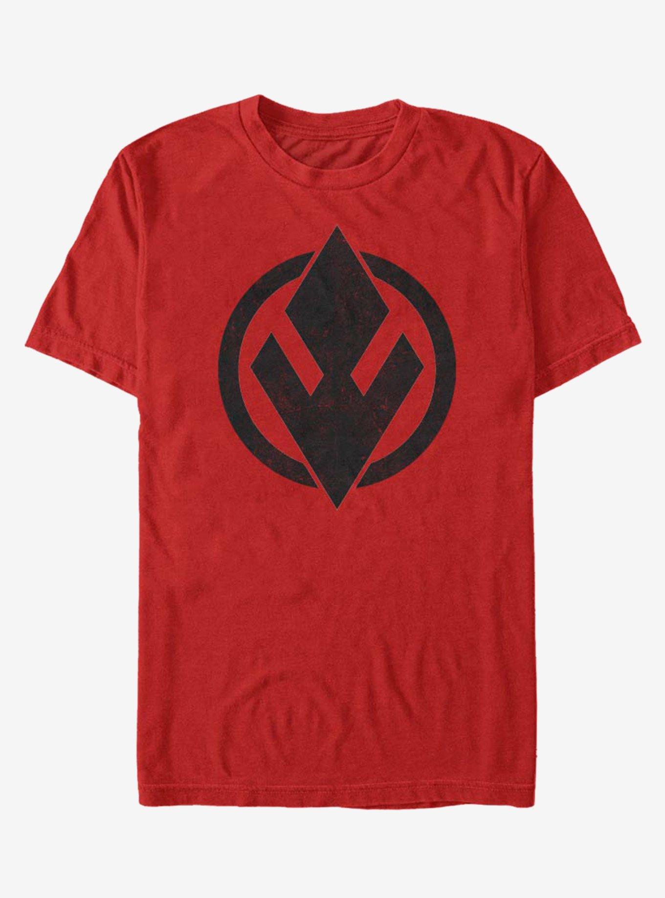 Star Wars Episode IX The Rise Of Skywalker Sith Trooper Solid Emblem T-Shirt, , hi-res