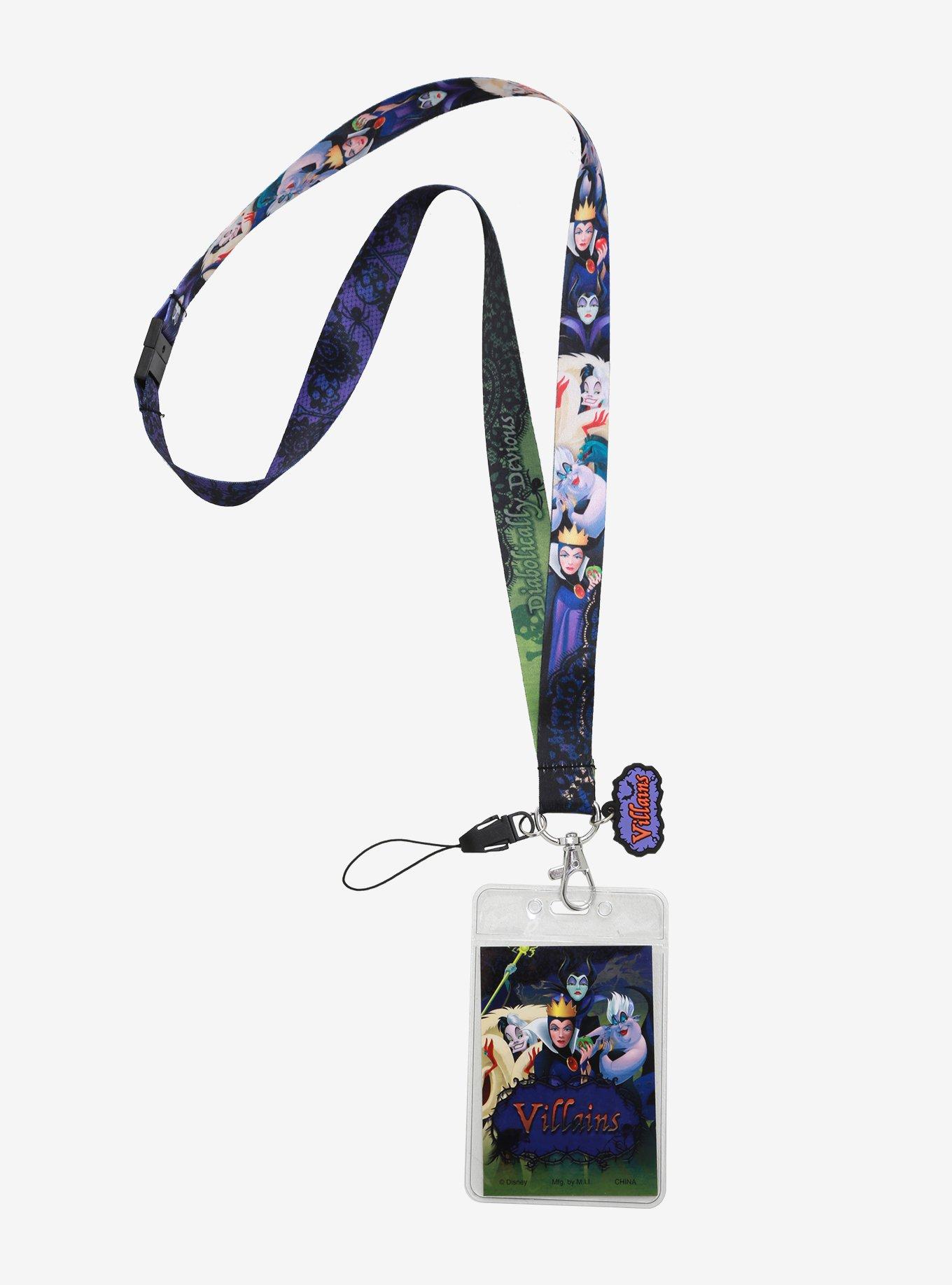 Disney Villains Lanyard, , hi-res