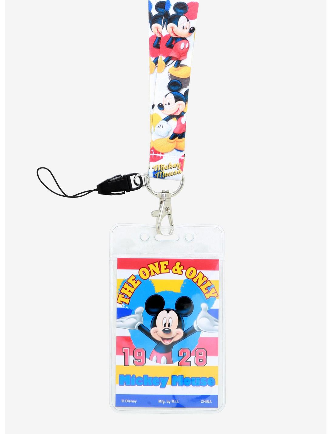 Disney Mickey Mouse Icon Lanyard, , hi-res