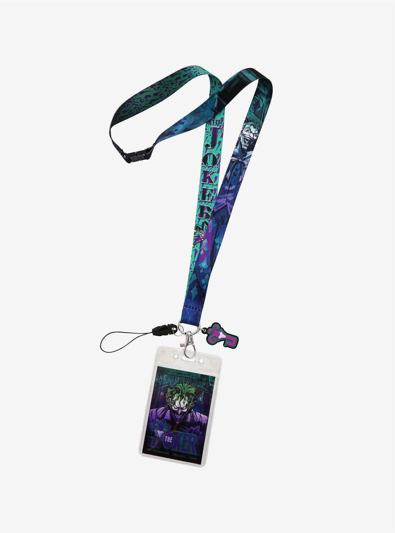 DC Comics Joker Lanyard, , hi-res view 1