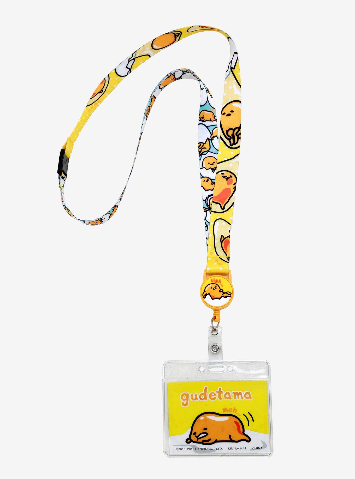 Gudetama Retractable Lanyard, , hi-res