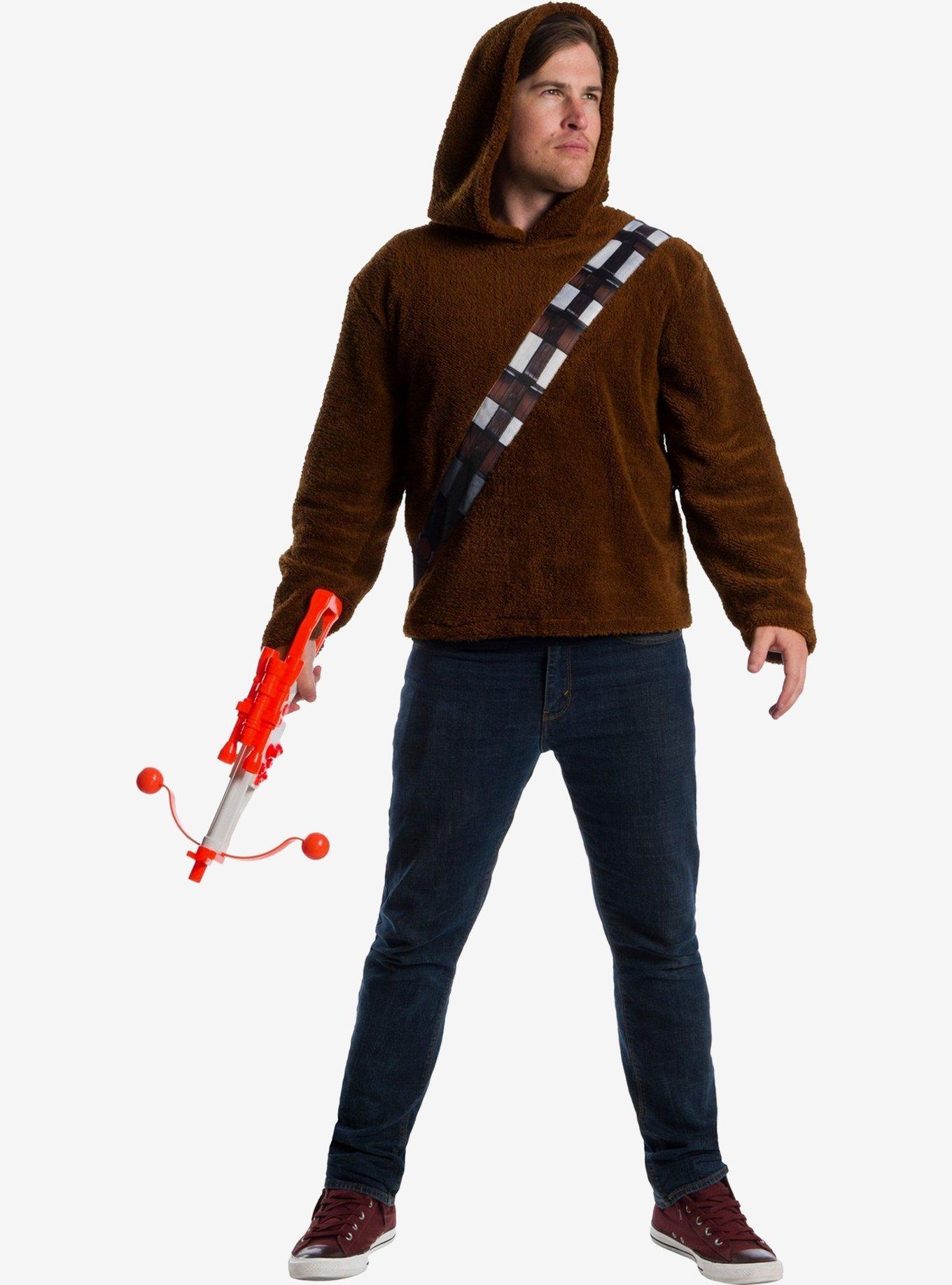 Star Wars Classic Chewbacca Hoodie Costume, BROWN, hi-res