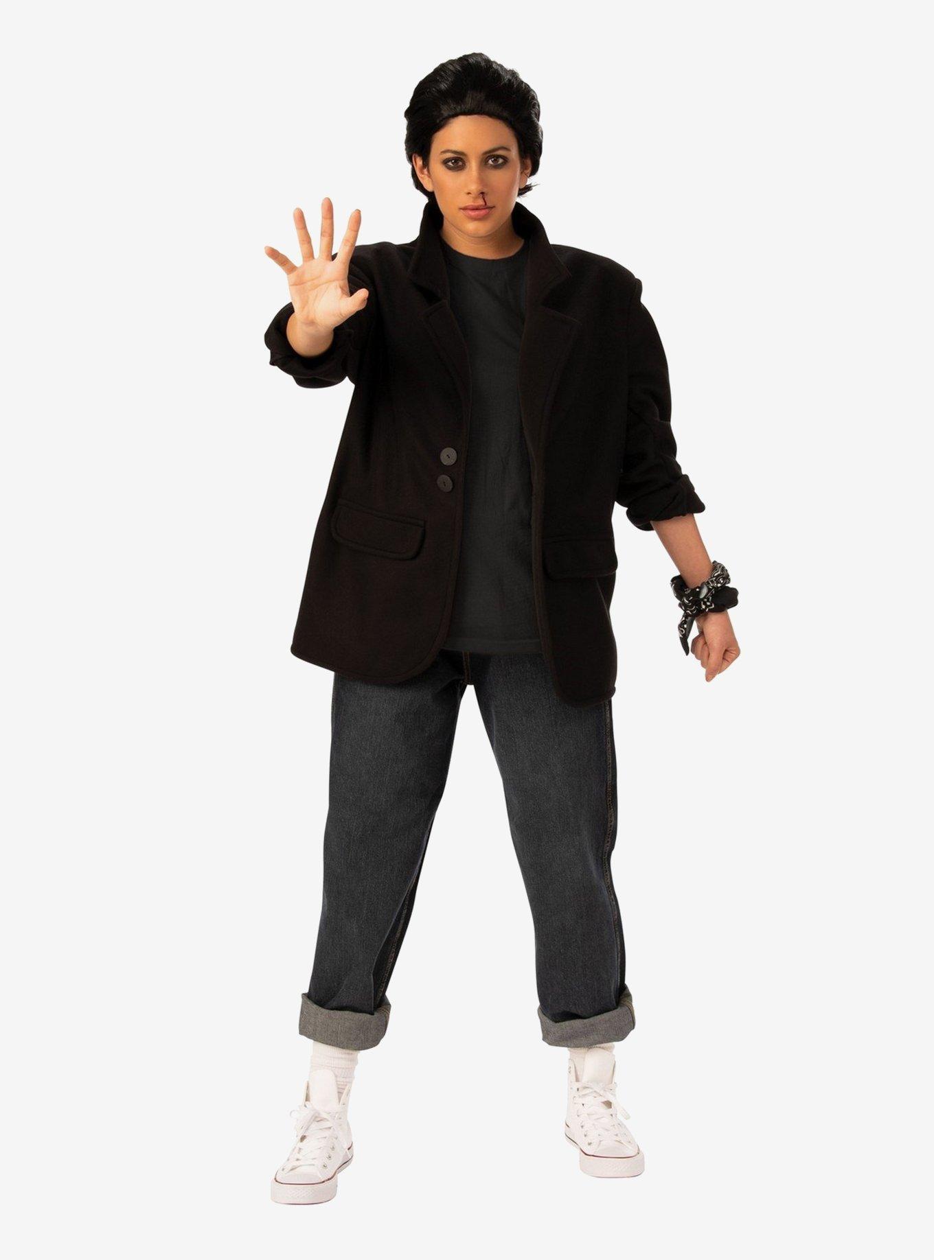 Stranger Things Eleven's "Punk Look" Costume, BLACK, hi-res