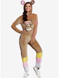Tokidoki Donutella Jumpsuit Costume, BROWN, hi-res