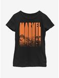 Marvel Avengers Candy Avengers Youth Girls T-Shirt, BLACK, hi-res