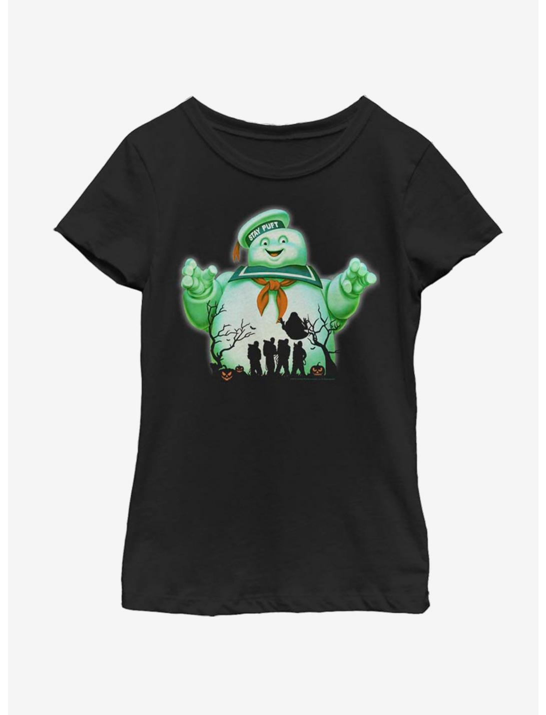 Ghostbusters Halloween Youth Girls T-Shirt, BLACK, hi-res