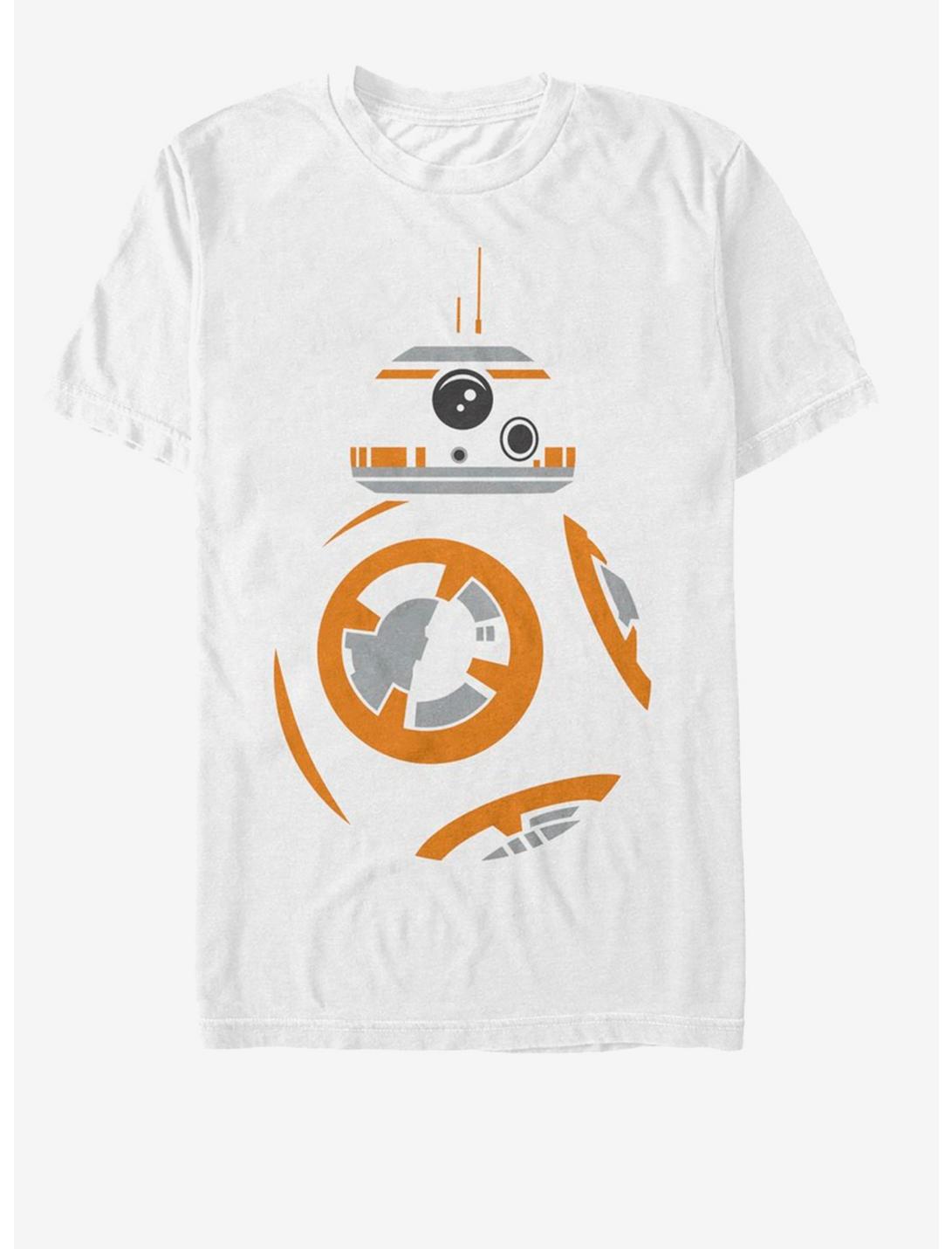 Star Wars The Force Awakens BB8 Face T-Shirt, WHITE, hi-res