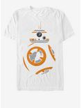 Star Wars The Force Awakens BB8 Face T-Shirt, WHITE, hi-res