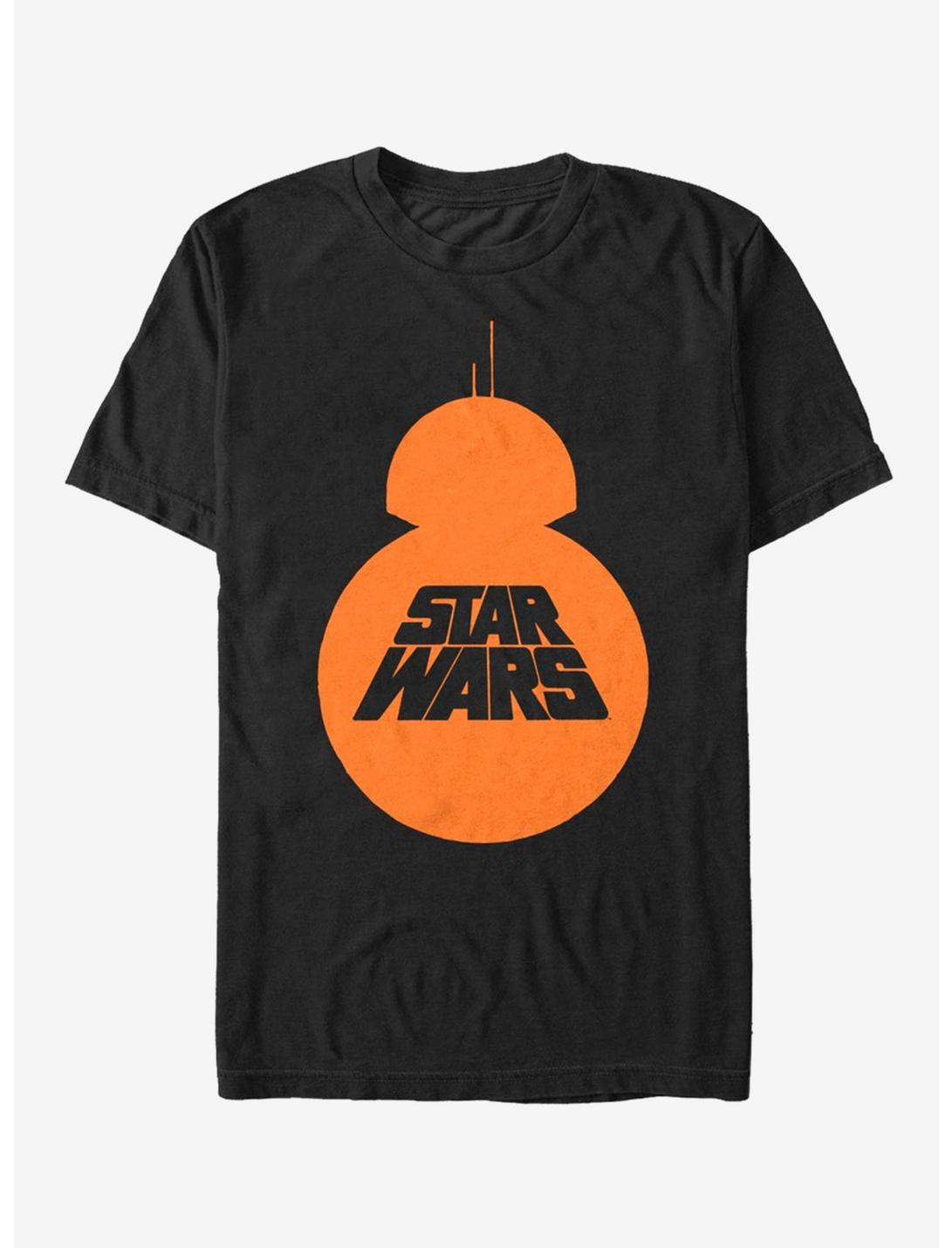 Star Wars The Force Awakens BB8 Pumpkin T-Shirt, BLACK, hi-res