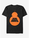 Star Wars The Force Awakens BB8 Pumpkin T-Shirt, BLACK, hi-res