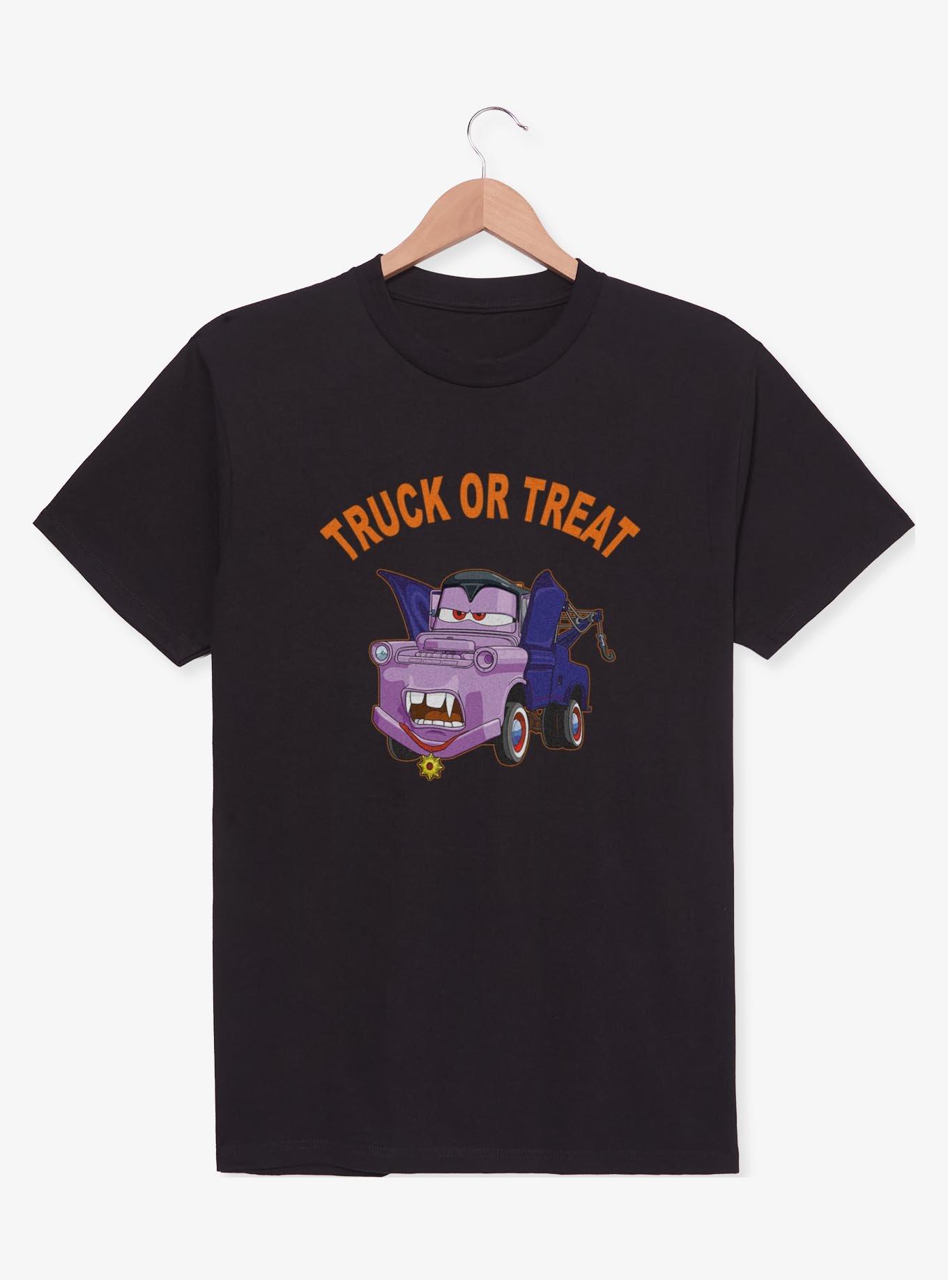 Disney Pixar Cars Truck Or Treat Color T-Shirt