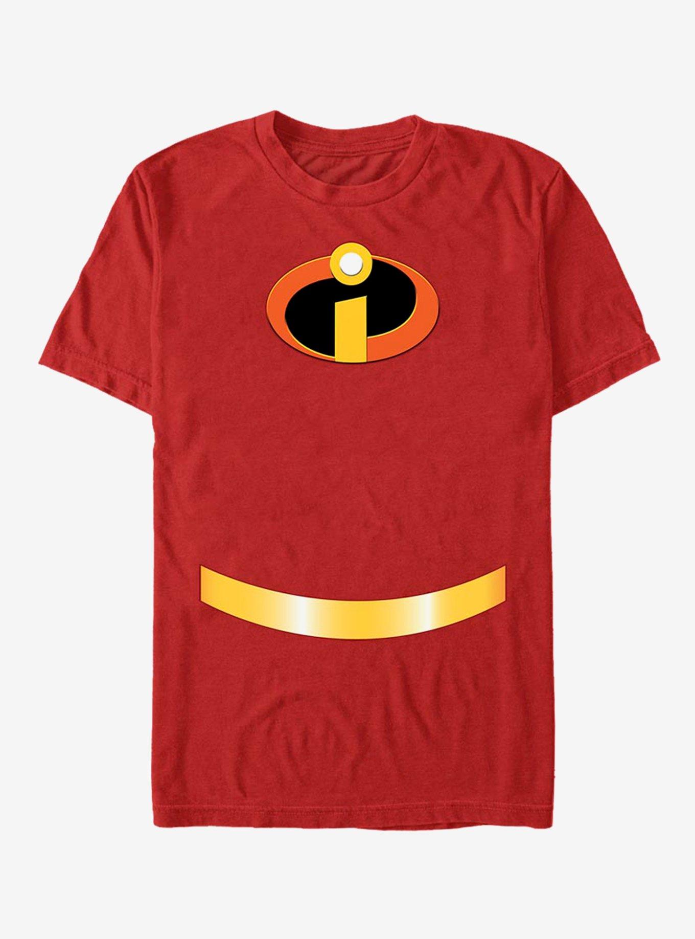 Disney Pixar The Incredibles Costume T-Shirt, RED, hi-res