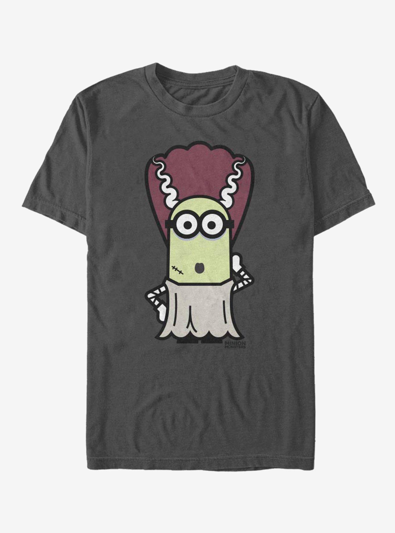 Despicable Me Minions Bride T-Shirt, CHARCOAL, hi-res