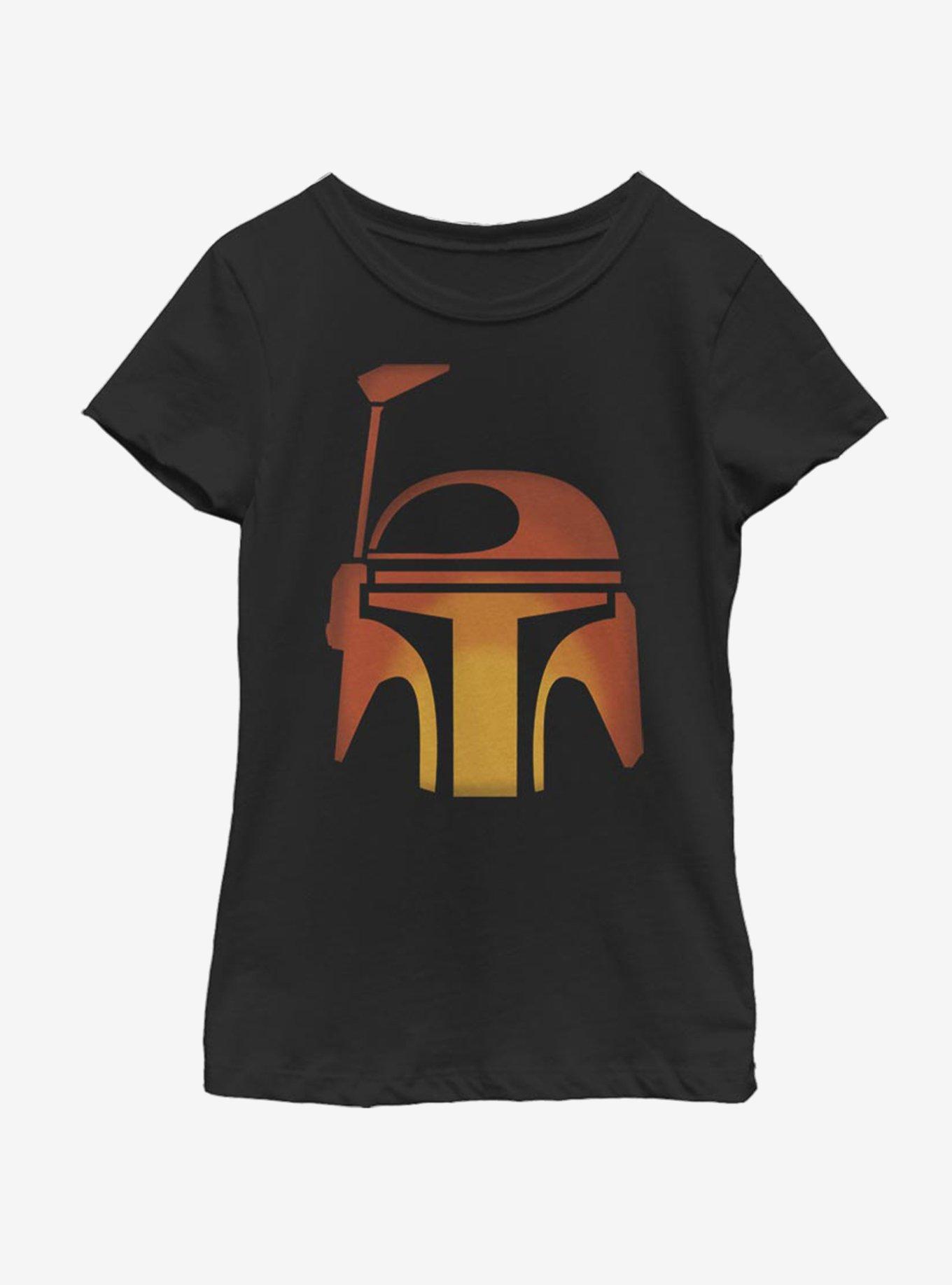 Star Wars Boba Pumpkin Youth Girls T-Shirt, , hi-res