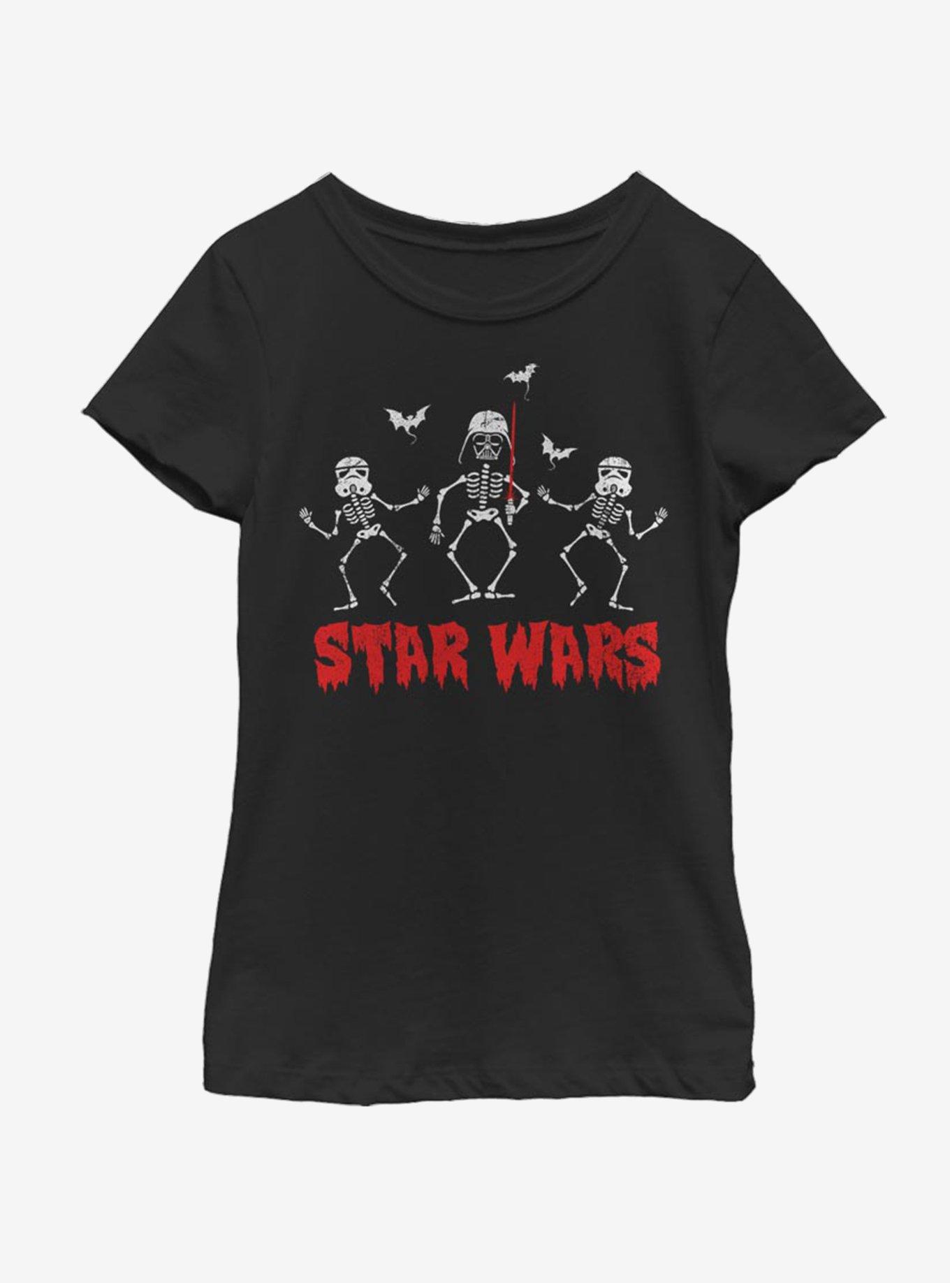 Star Wars Creep Wars Youth Girls T-Shirt, BLACK, hi-res