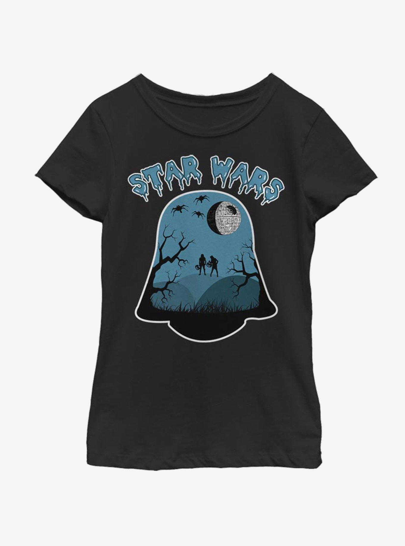 Star Wars Darth Halloween Youth Girls T-Shirt, , hi-res