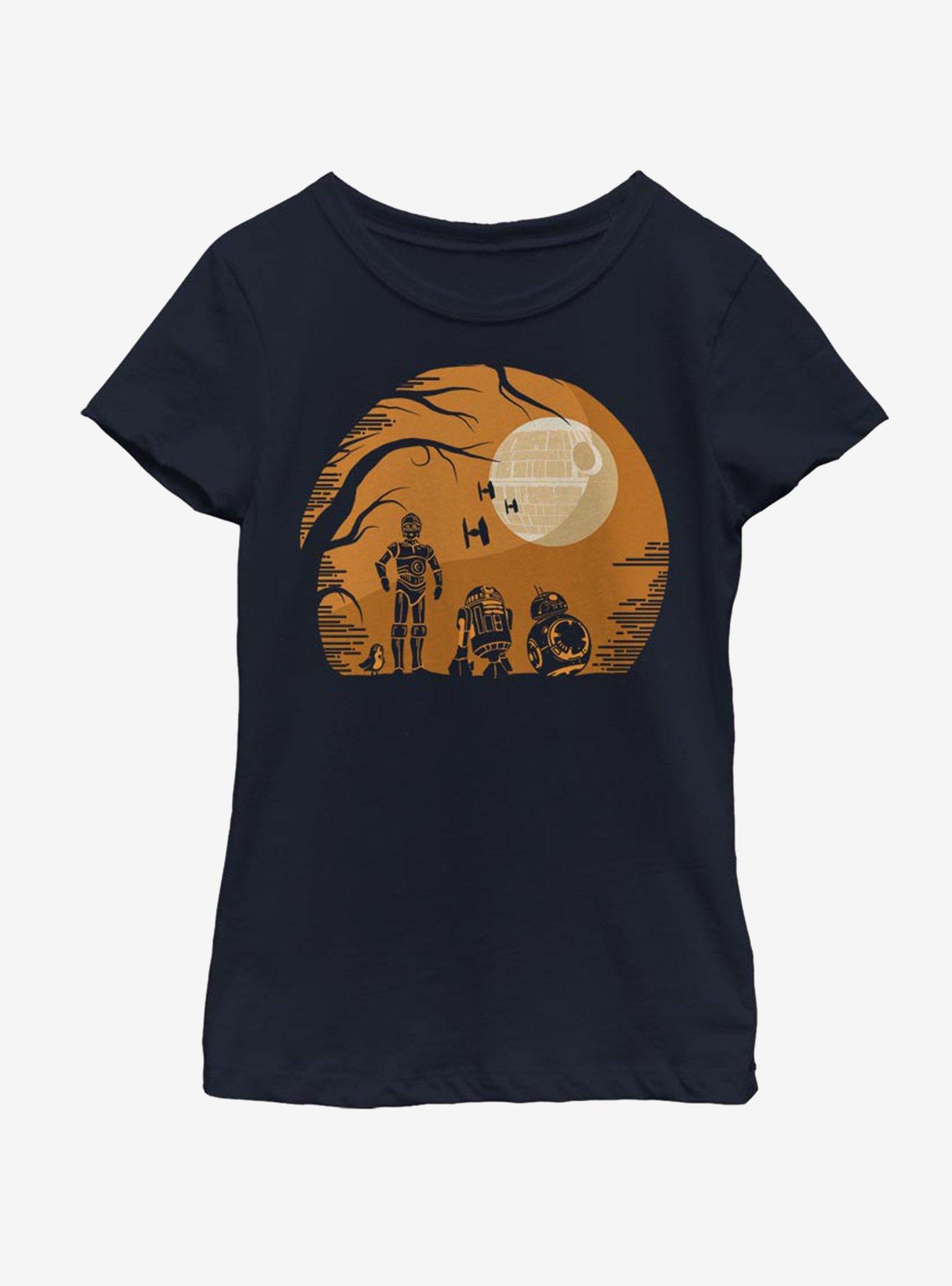 Star Wars The Last Jedi Droids Haunt Youth Girls T-Shirt, , hi-res
