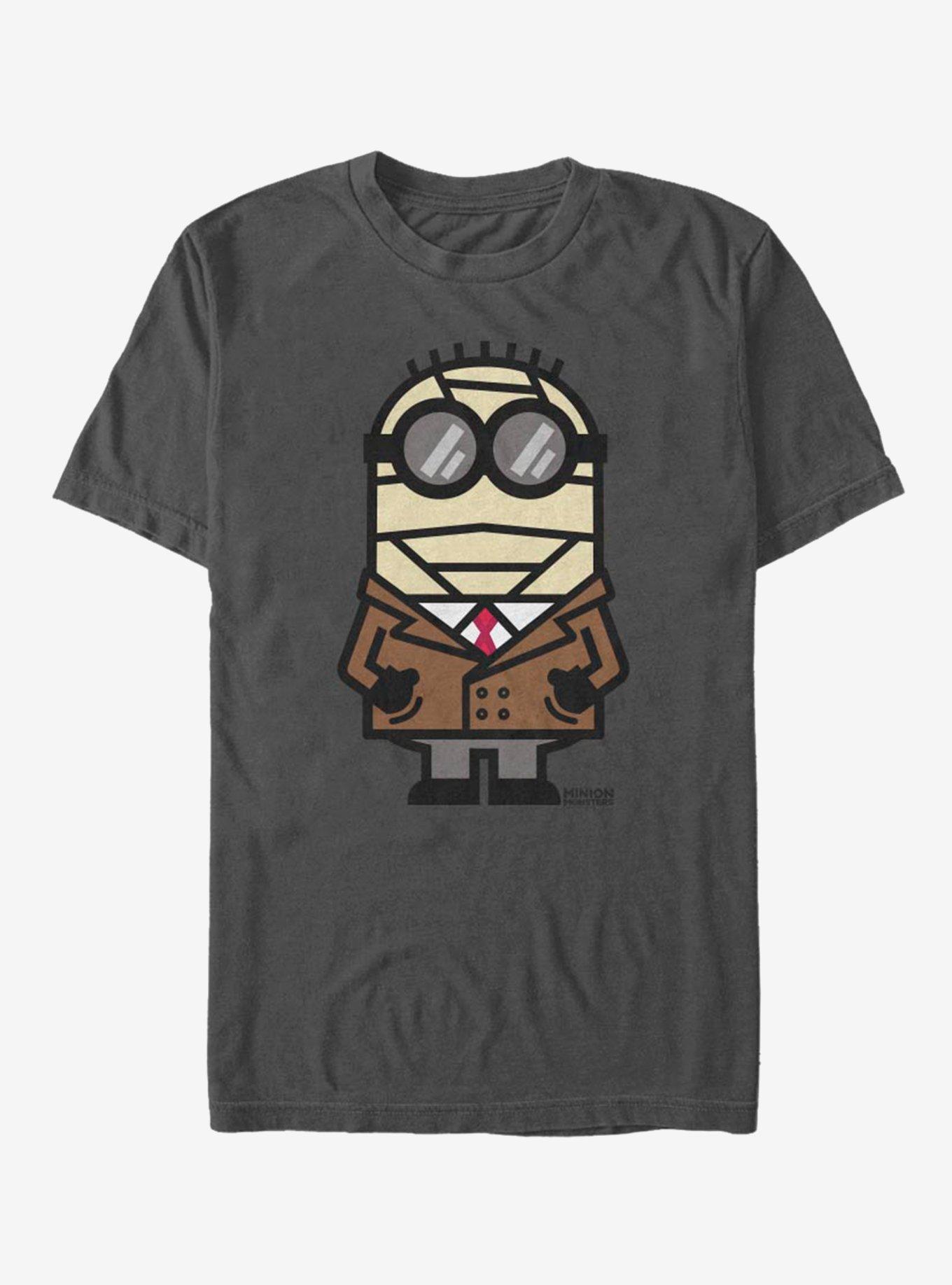 Despicable Me Minions Invisible Man T-Shirt, CHARCOAL, hi-res