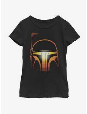 Star Wars Pumpkin Boba Fett Youth Girls T-Shirt, , hi-res