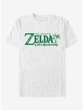 Nintendo Zelda Link's Awakening Logo T-Shirt, WHITE, hi-res