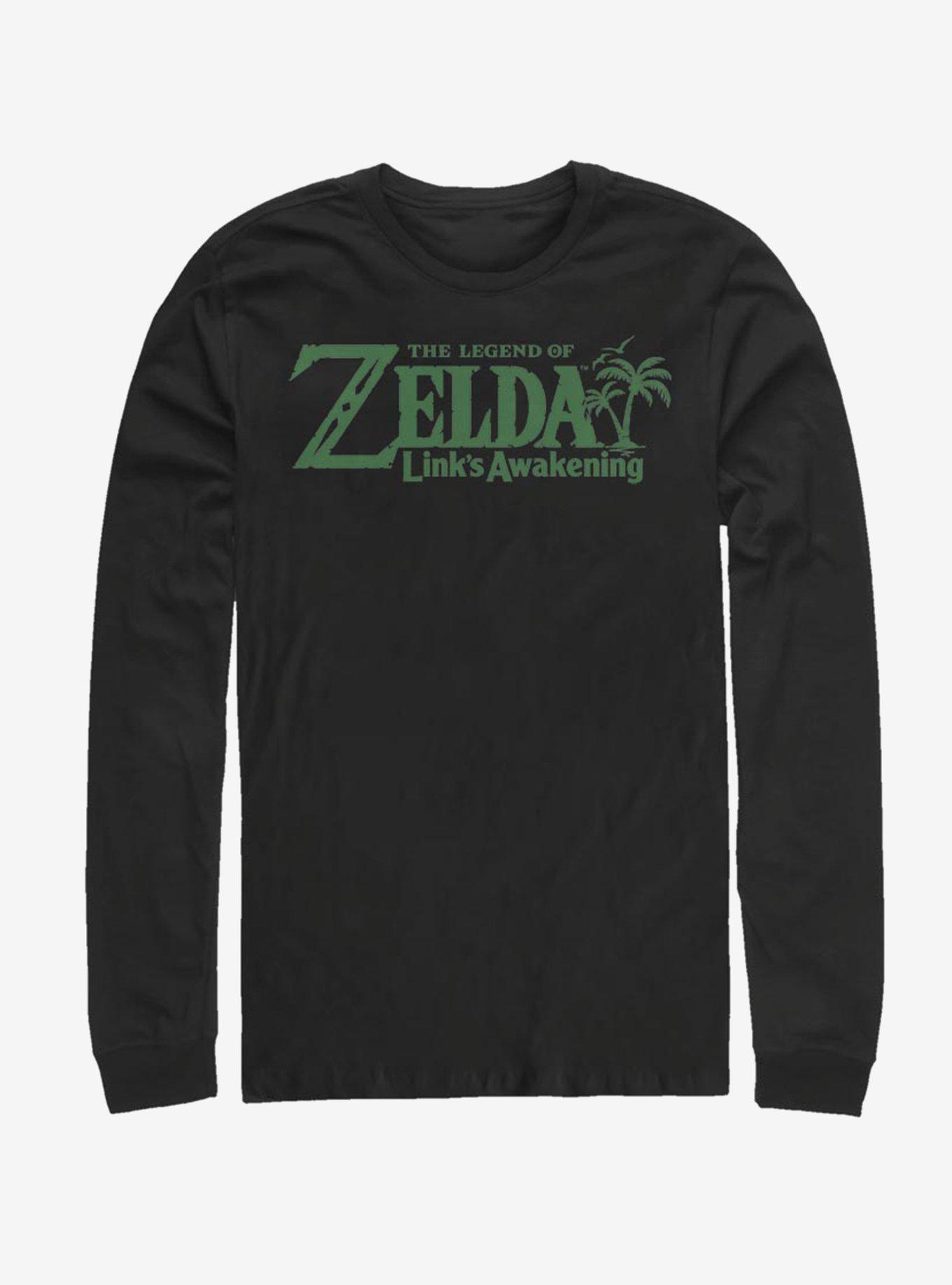 Nintendo Zelda Link's Awakening Logo Long-Sleeve T-Shirt, , hi-res