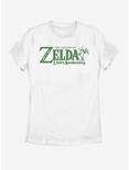 Nintendo Zelda Link's Awakening Logo Womens T-Shirt, WHITE, hi-res