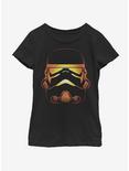 Star Wars Pumpkin Trooper Youth Girls T-Shirt, BLACK, hi-res