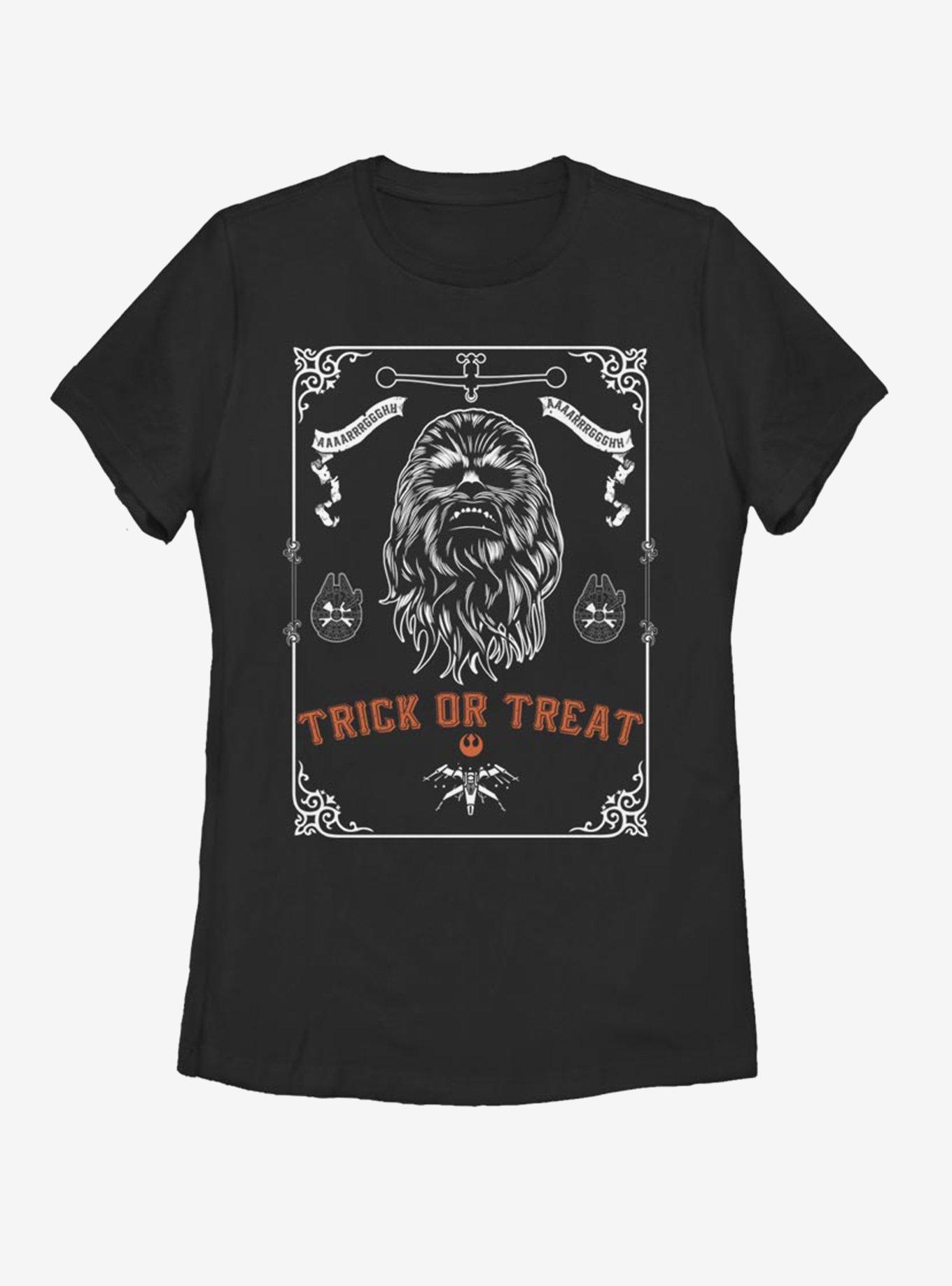 Star Wars The Force Awakens Smell Hans Feet Womens T-Shirt, BLACK, hi-res