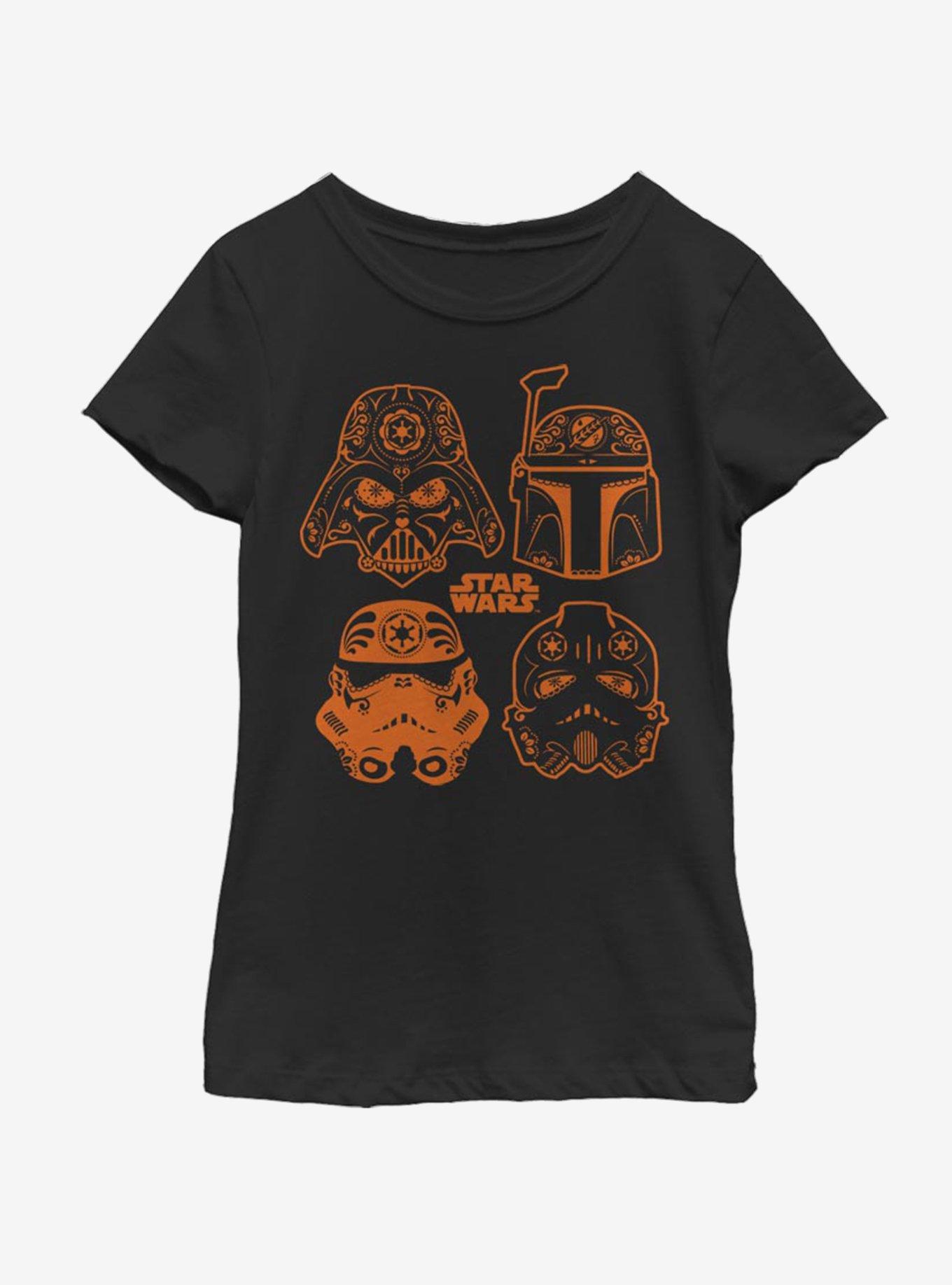 Star Wars Sugar Coated Youth Girls T-Shirt, BLACK, hi-res