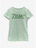 Nintendo ENG Logo Youth Girls T-Shirt, MINT, hi-res