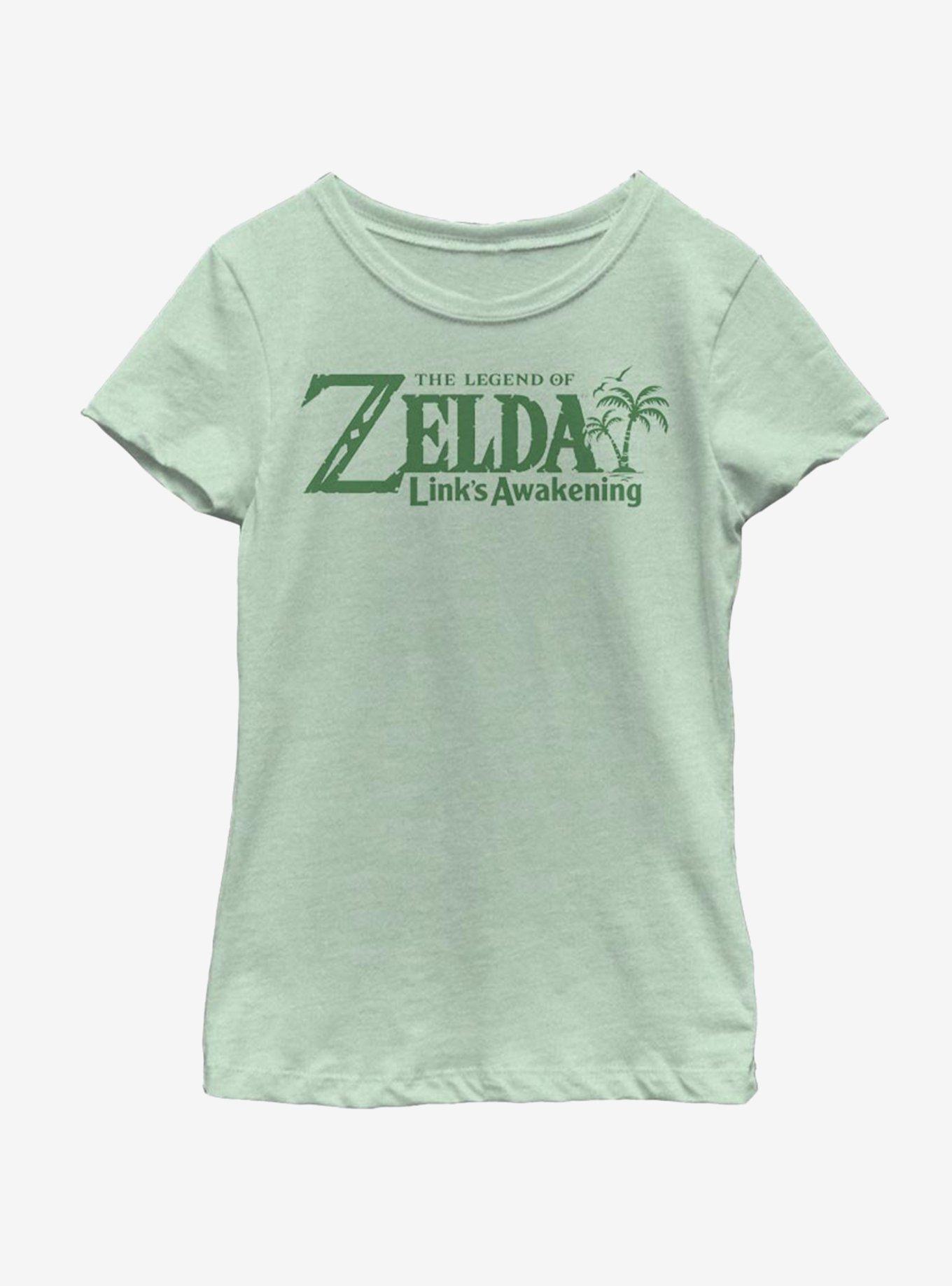 Nintendo ENG Logo Youth Girls T-Shirt, , hi-res