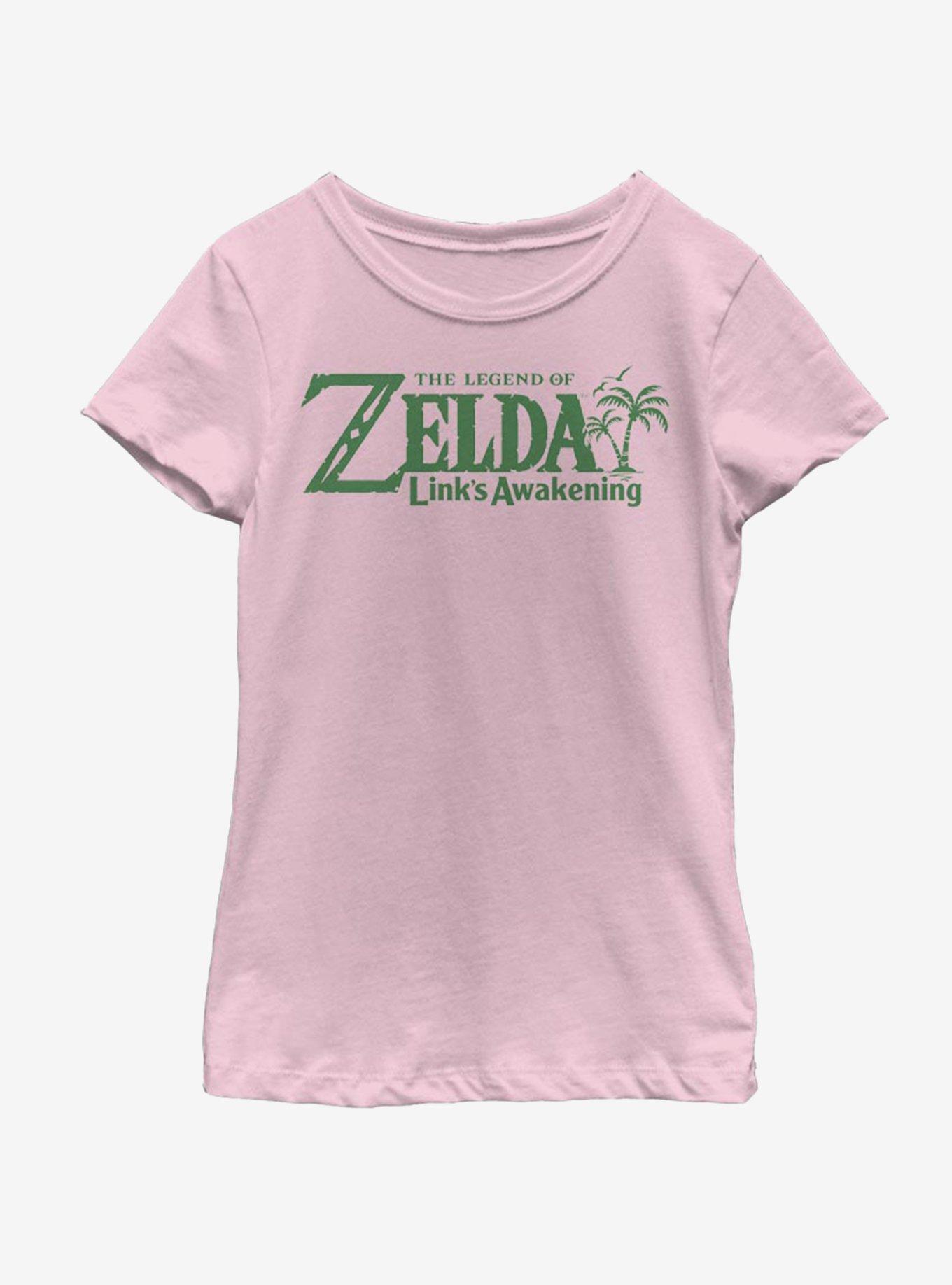 Nintendo ENG Logo Youth Girls T-Shirt, , hi-res