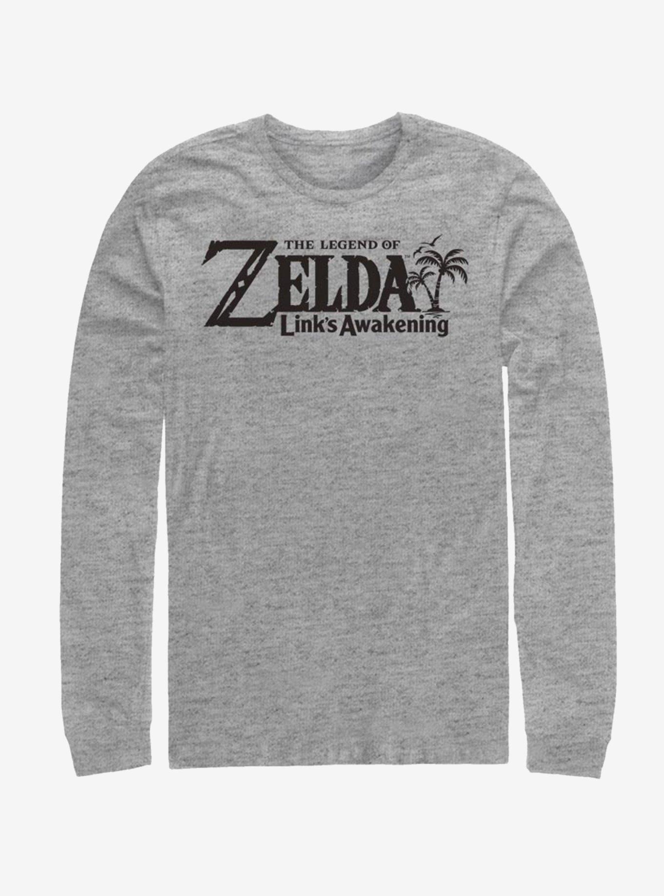 Nintendo Zelda Link's Awakening Logo Long-Sleeve T-Shirt, , hi-res