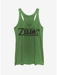 Nintendo Zelda Link's Awakening Logo Womens Tank Top, ENVY, hi-res