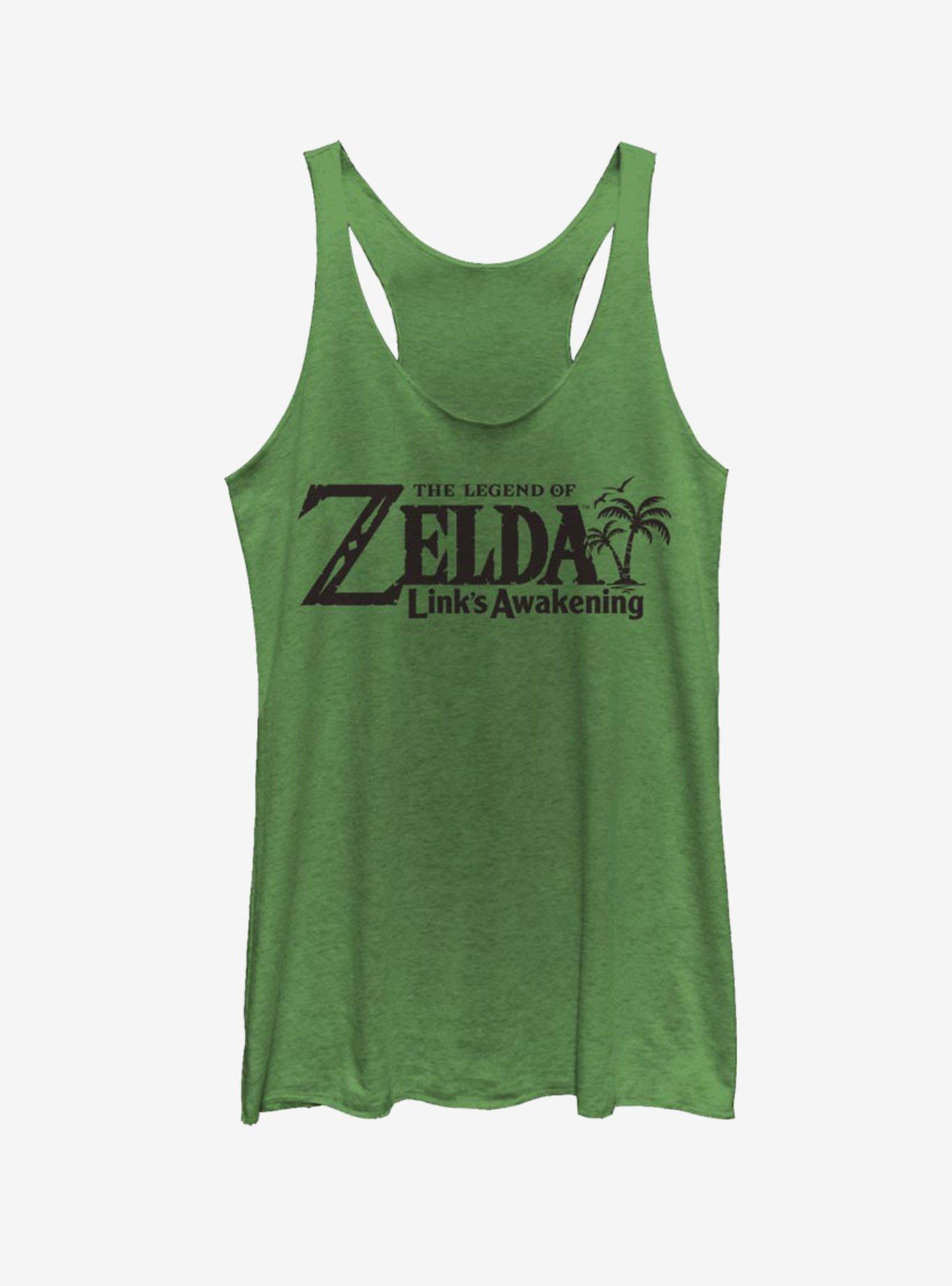 Nintendo Zelda Link's Awakening Logo Womens Tank Top, , hi-res