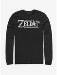 Nintendo Zelda Link's Awakening Logo Long-Sleeve T-Shirt, BLACK, hi-res