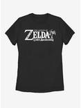 Nintendo Zelda Link's Awakening Logo Womens T-Shirt, BLACK, hi-res