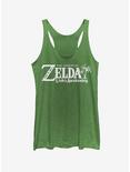Nintendo Zelda Link's Awakening Logo Womens Tank Top, ENVY, hi-res