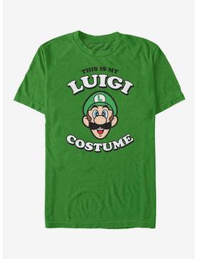 Nintendo Super Mario Luigi Costume T-Shirt, , hi-res