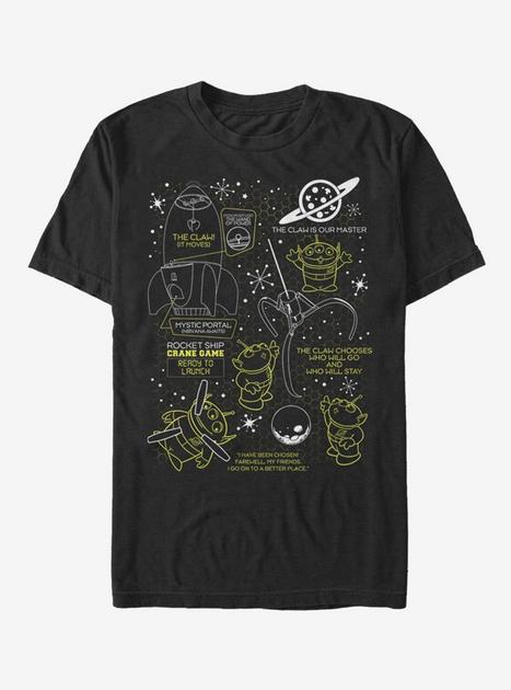 Disney Pixar Toy Story The Claw T-Shirt - BLACK | BoxLunch