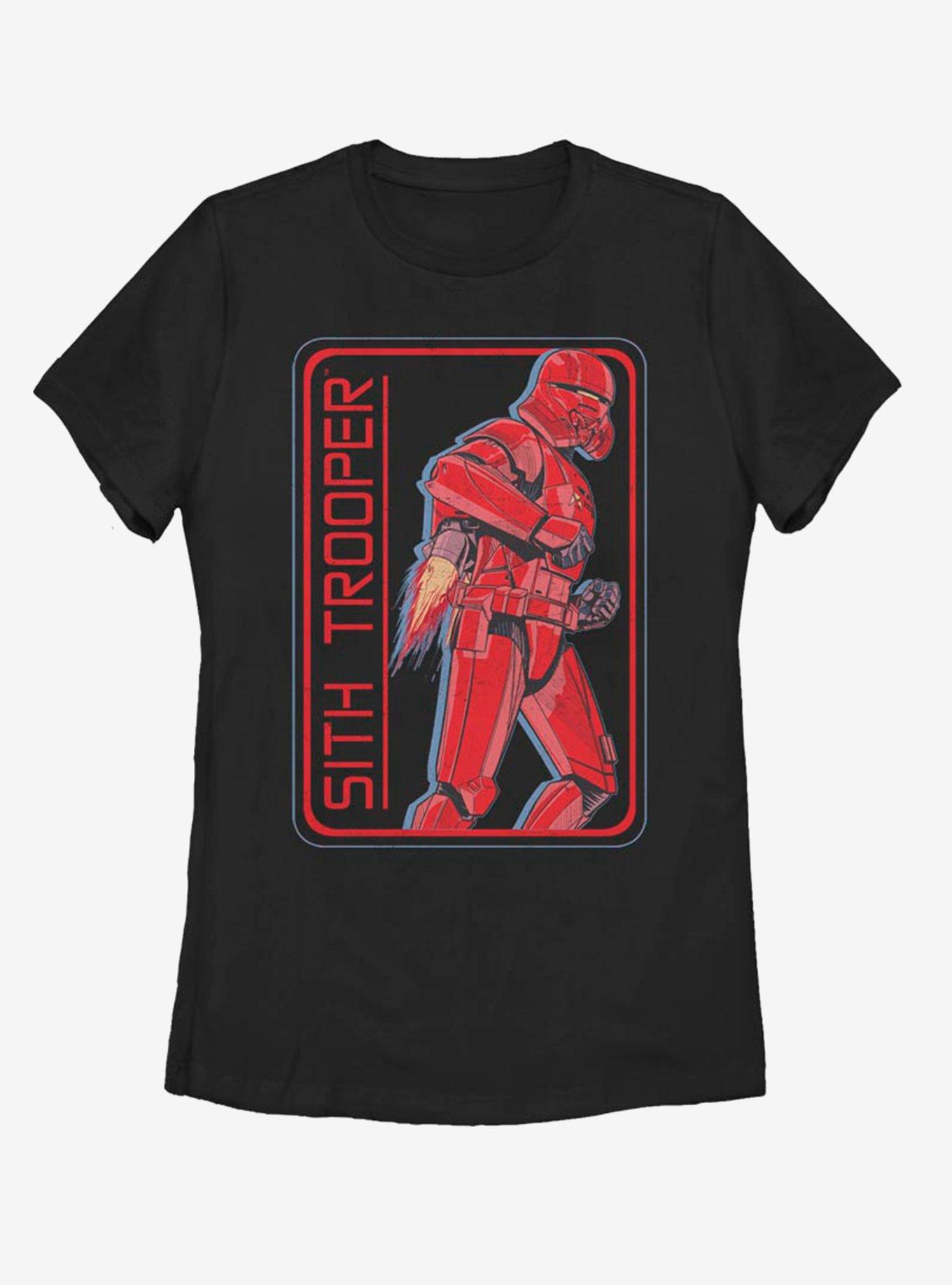 Star Wars Episode IX The Rise Of Skywalker Retro Sith Trooper Womens T-Shirt, , hi-res