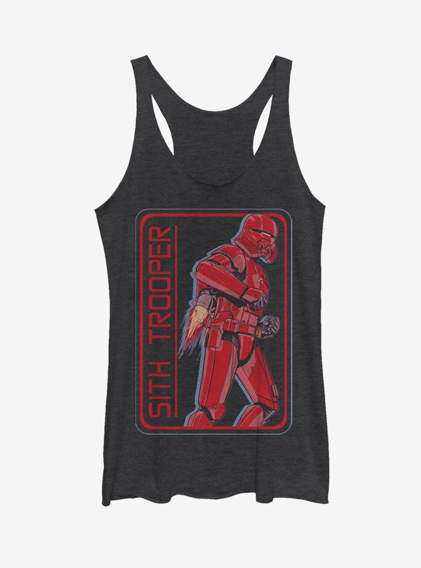 Star Wars Episode IX The Rise Of Skywalker Retro Sith Trooper Womens Tank Top, , hi-res