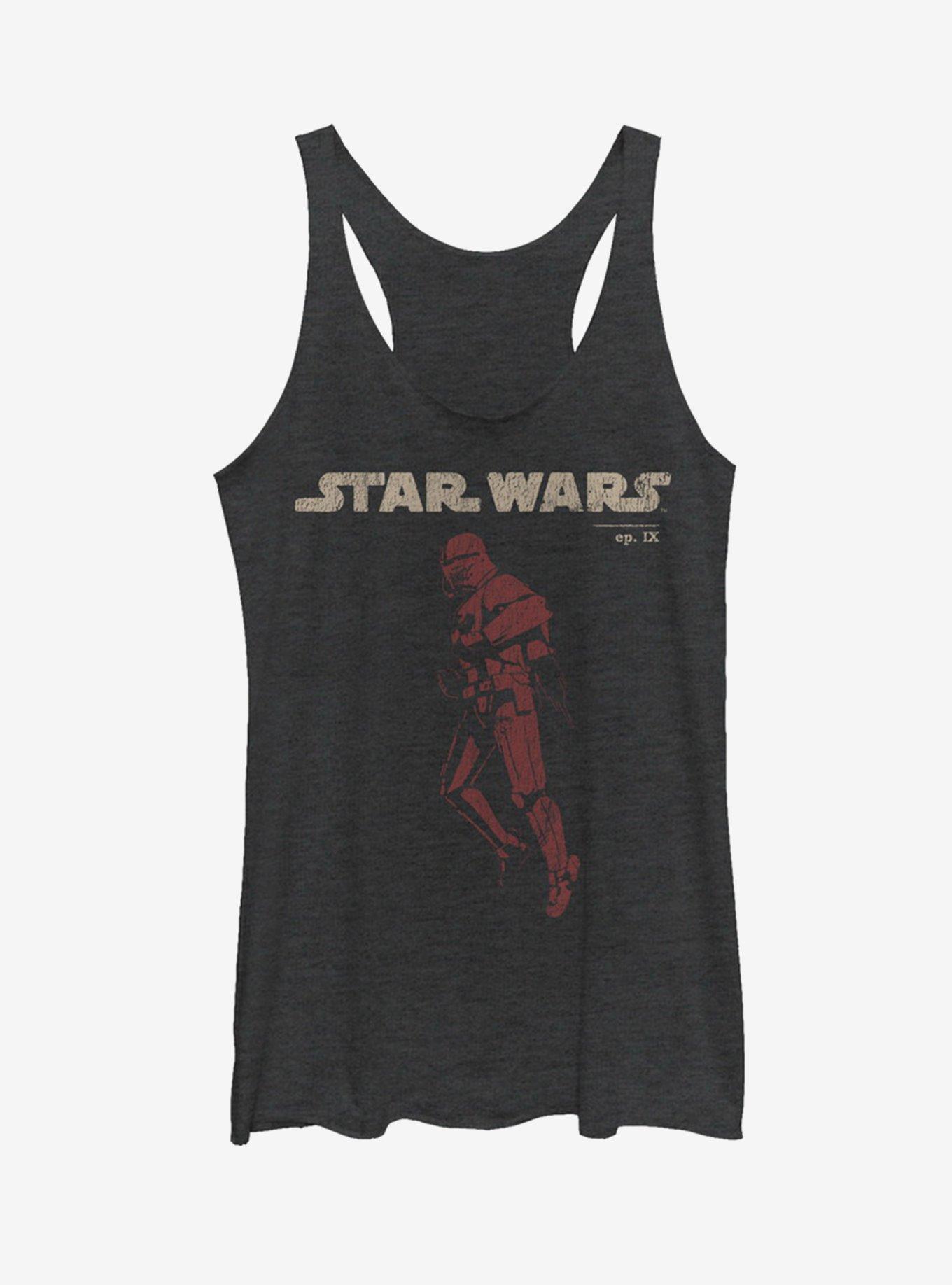 Star Wars Episode IX The Rise Of Skywalker Jet Red Womens Tank Top, , hi-res