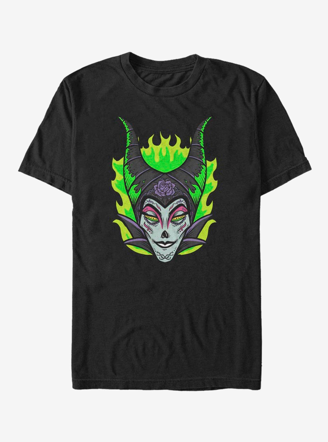 Disney Sleeping Beauty Maleficent Sugar Skull T-Shirt, , hi-res