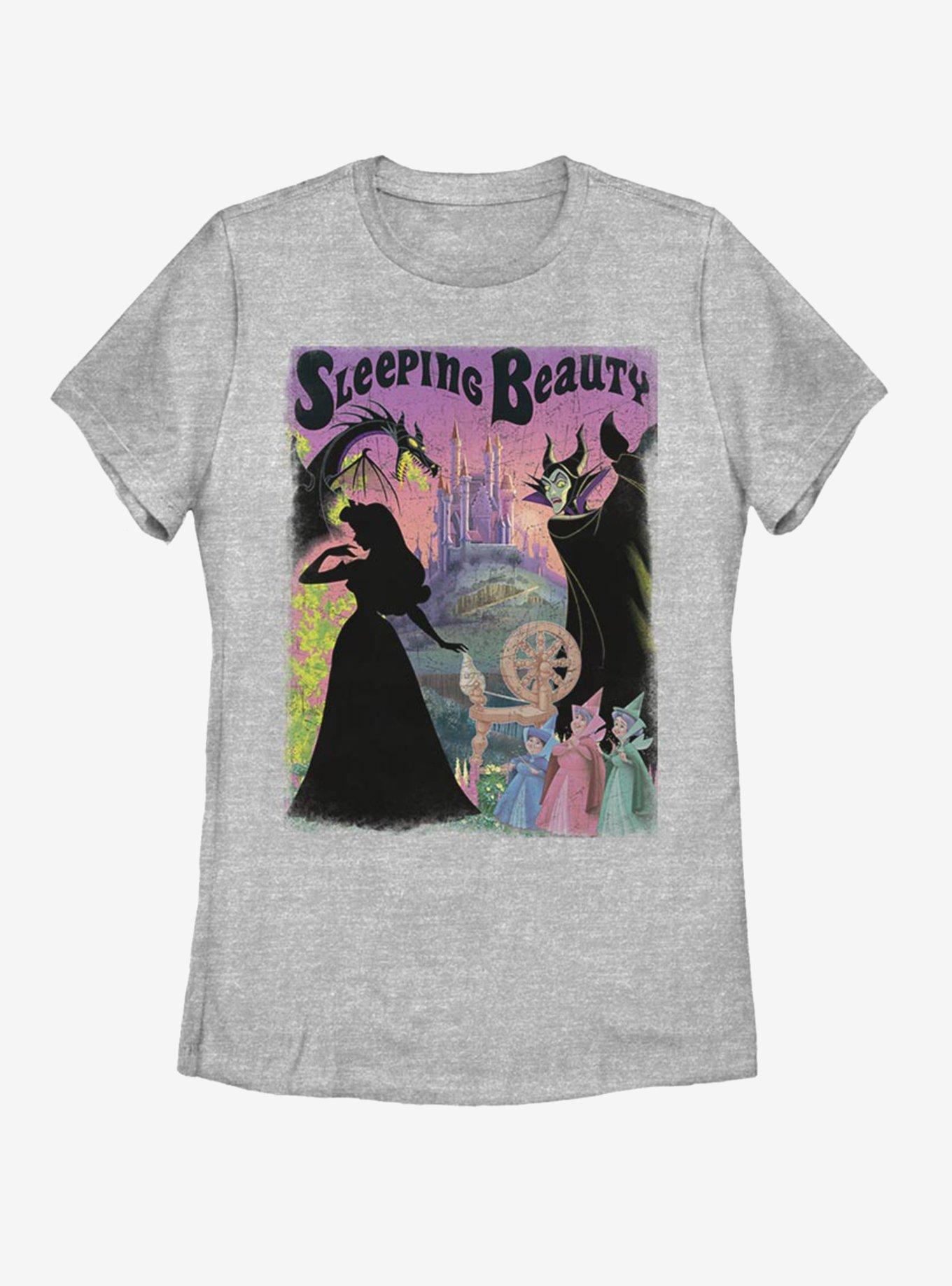 Disney Sleeping Beauty Classic Poster Womens T-Shirt, , hi-res