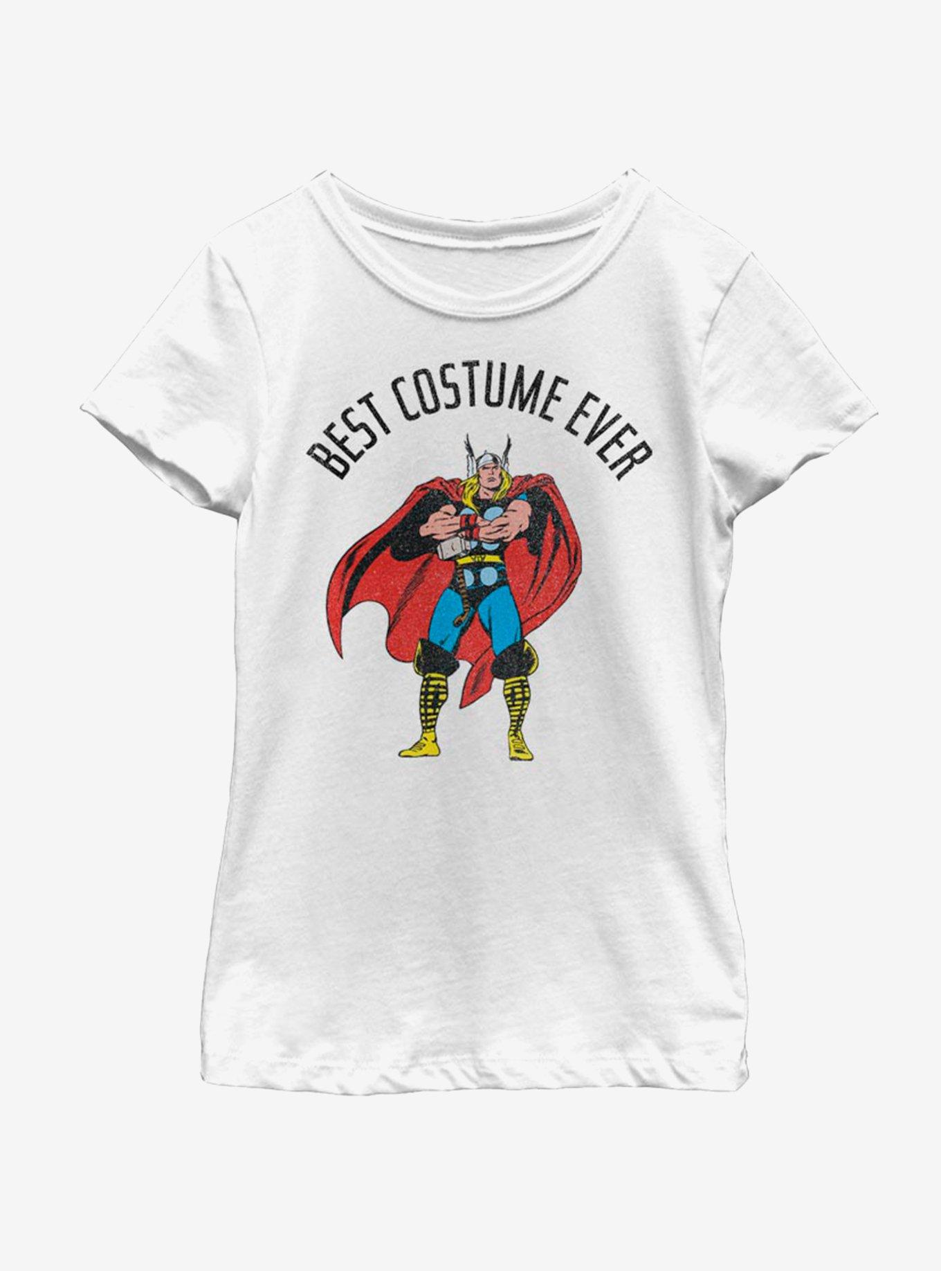 Marvel Thor Best Costume Ever Youth Girls T-Shirt, , hi-res