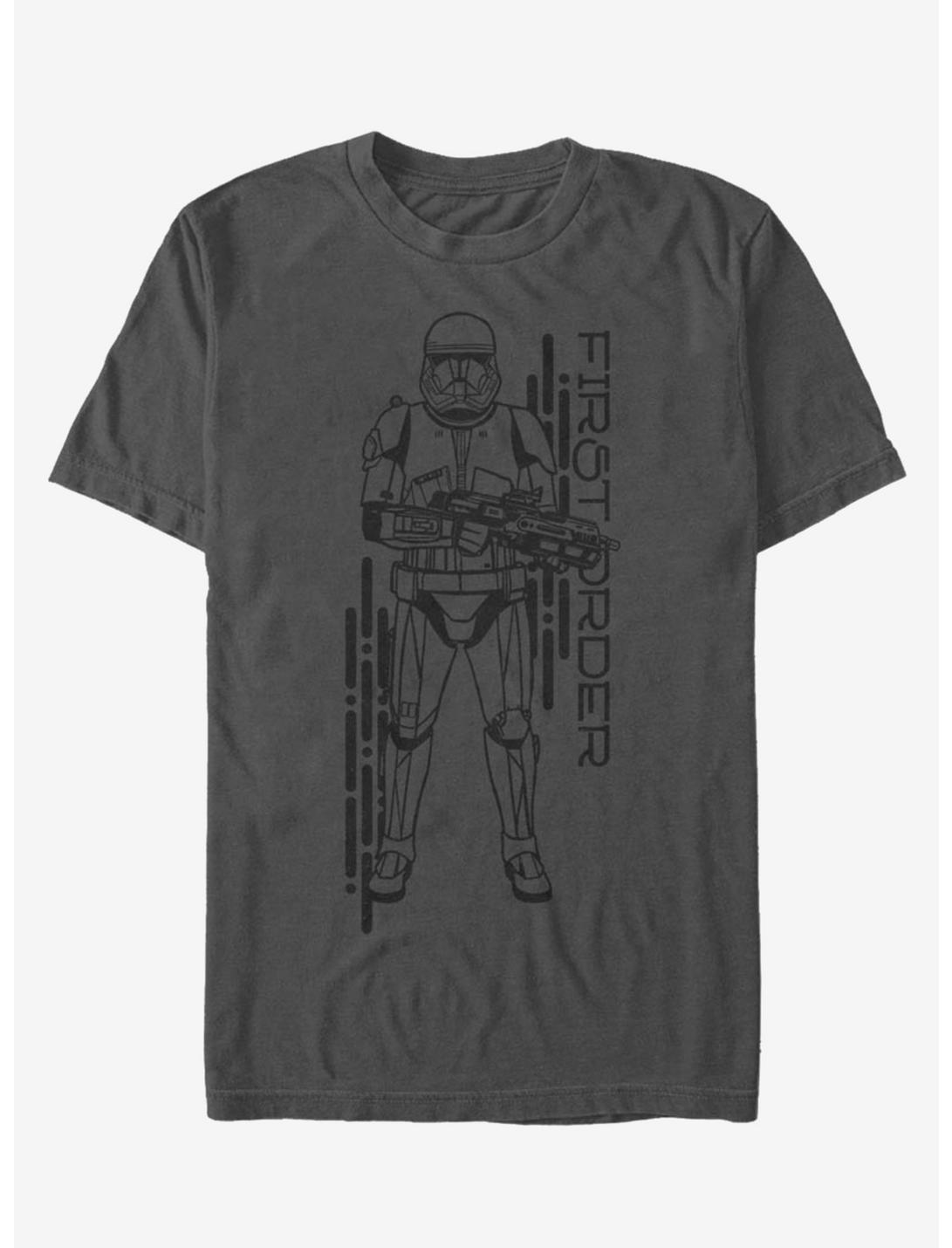 Star Wars Episode IX The Rise Of Skywalker Project Red T-Shirt, CHARCOAL, hi-res