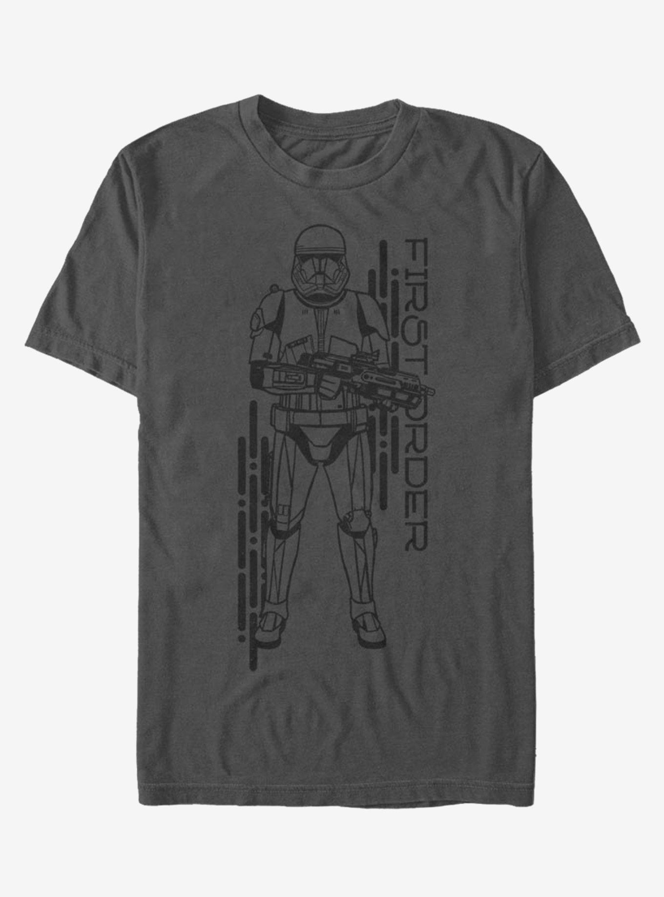 Star Wars Episode IX The Rise Of Skywalker Project Red T-Shirt, CHARCOAL, hi-res